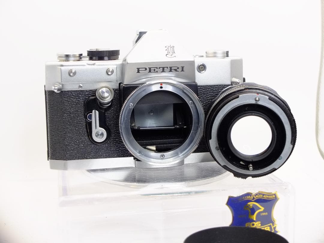 【実写確認整ペトリV6Ⅱ／Petri55mmf1.8メタルフード付