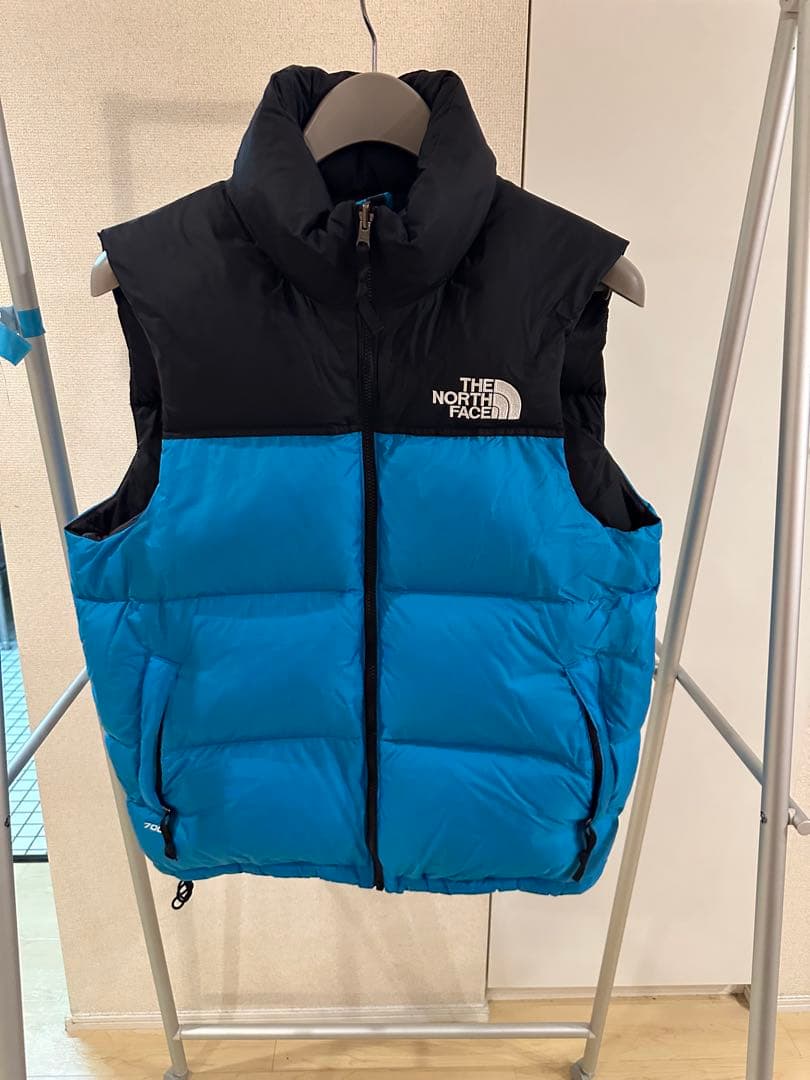 Lサイズ　THE NORTH FACE ダウンベスト 青黒