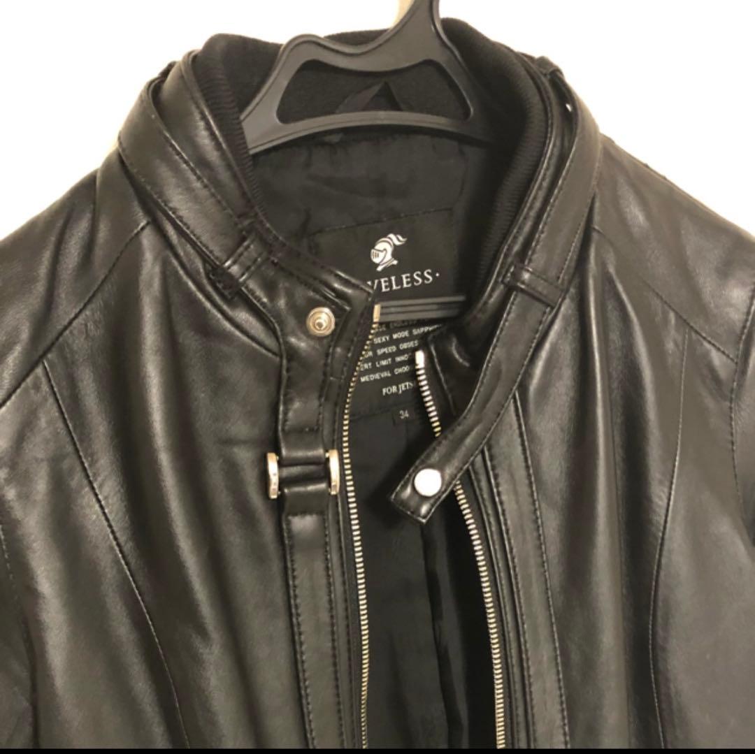 最終値下 LOVELESS レザージャケット ライダース ブラック羊革 S
