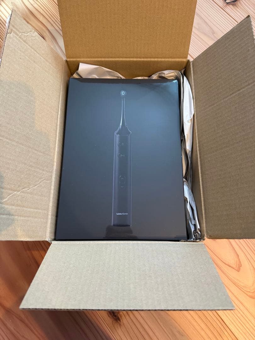 WaterSonic 音波振動歯ブラシ ブラック　セット