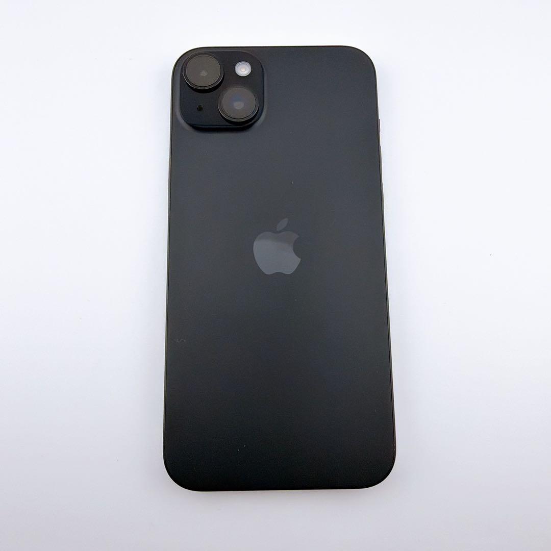 Apple iPhone 15Plus 128GBブラック 本体 充電ケーブル付