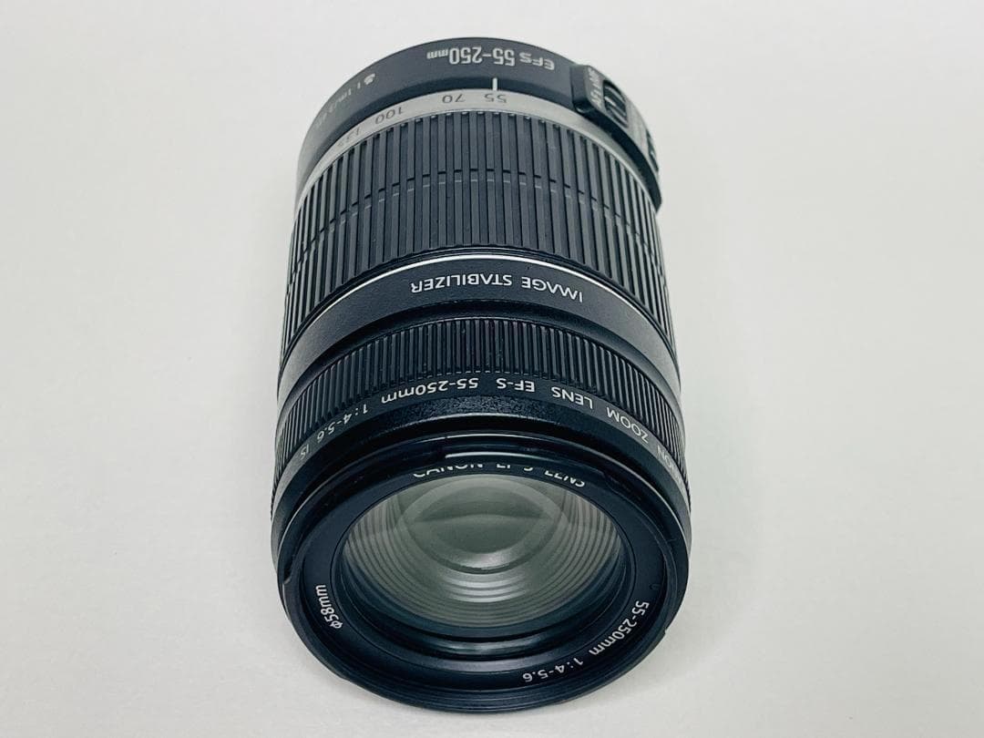 美品☘️Canon キャノン EF-S 55-250mm f4-5.6 IS