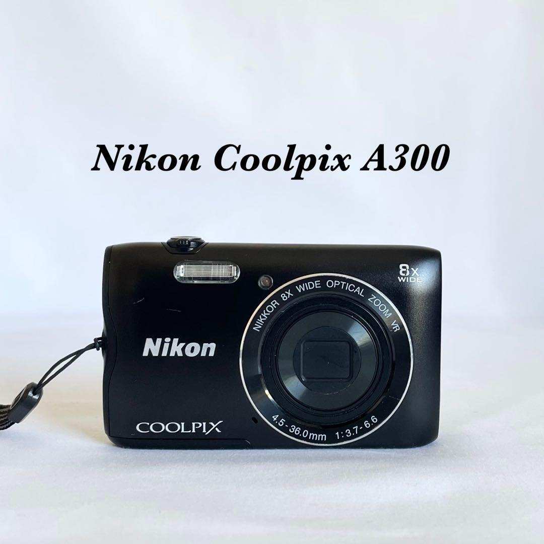 【動作品】Nikon Coolpix A300 デジタルカメラ 動作確認済み