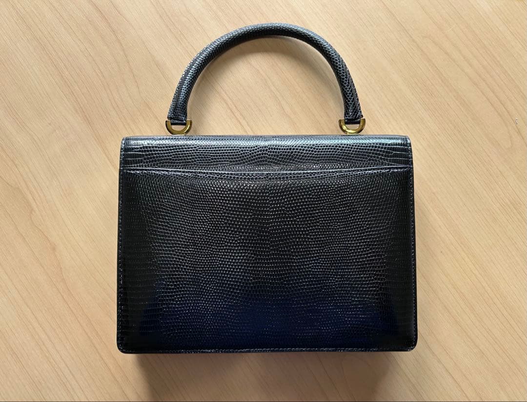 和光　WAKO 銀座和光 ハンドバッグ　クロコ　フォーマル