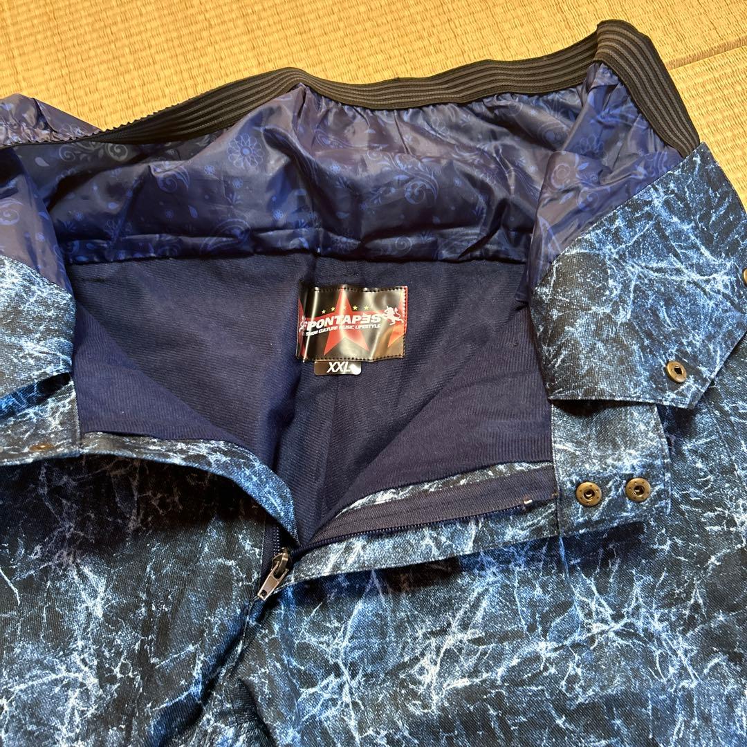 美品　メンズ　PONTAPES スキーウエア　XXLサイズ