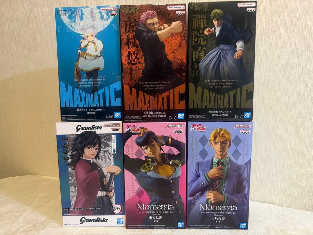 1/27登場　プライズフィギュア　6点セット