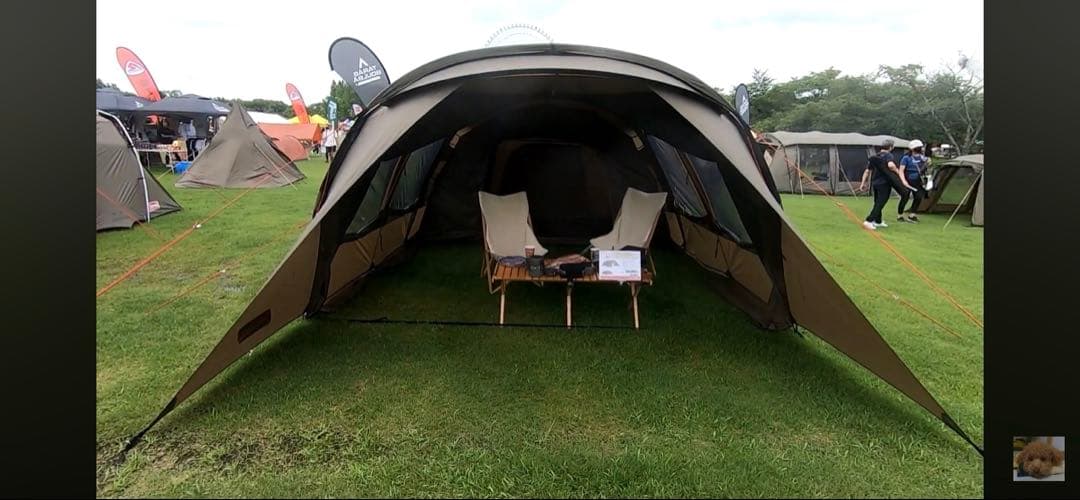 ColemanアテナLDXトンネル2ルームハウス・インナーマット付き♪