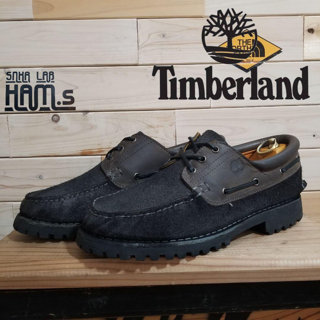 美品　Timberland ティンバーランド 3eye スリーアイ 27.5　黒