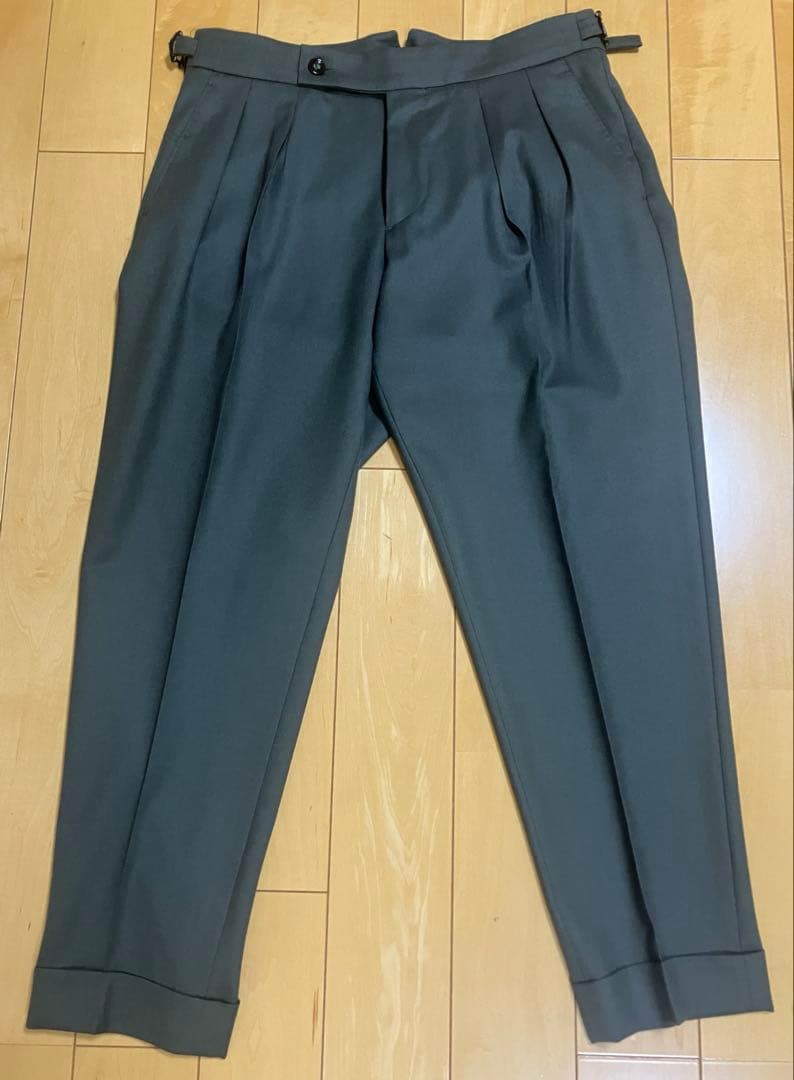 【美品】ベルウィッチ　カノニコ製　SCOTCH　ウール　44　秋冬