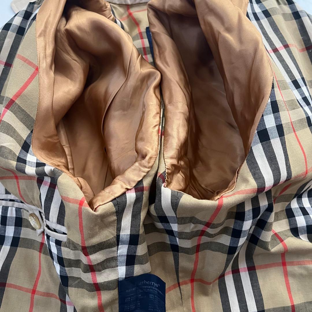希少デザイン　バーバリーズ　ハリントンジャケット　ベージュ　Lサイズ相当