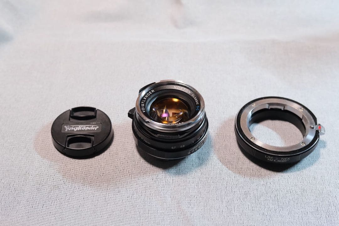 Voigtlander nokton 40mm f1.4 S.C. VMマウント