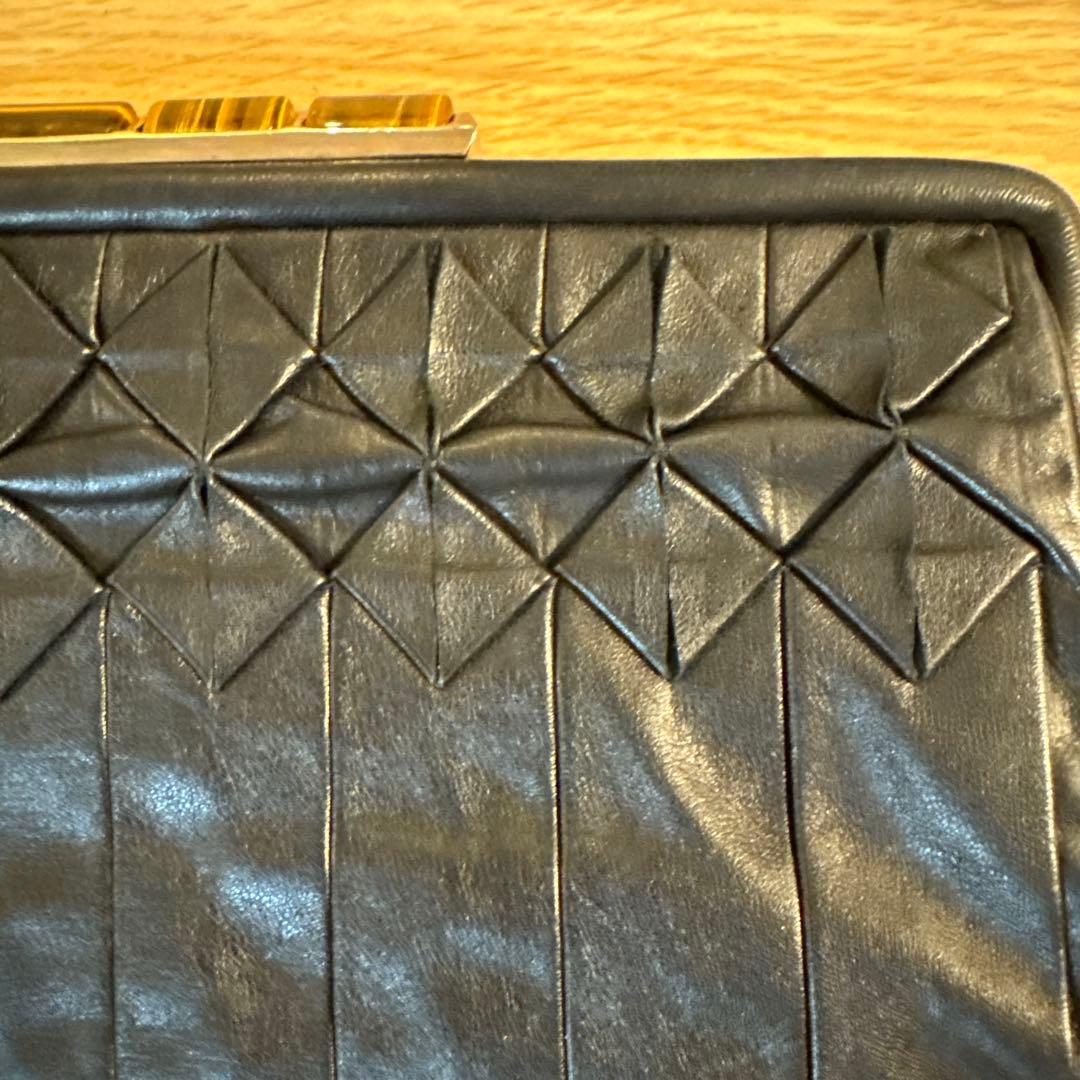 限定美品！　サルバトーレフェラガモ　クラッチバッグ 黒　コンサバ　お受験　卒業式