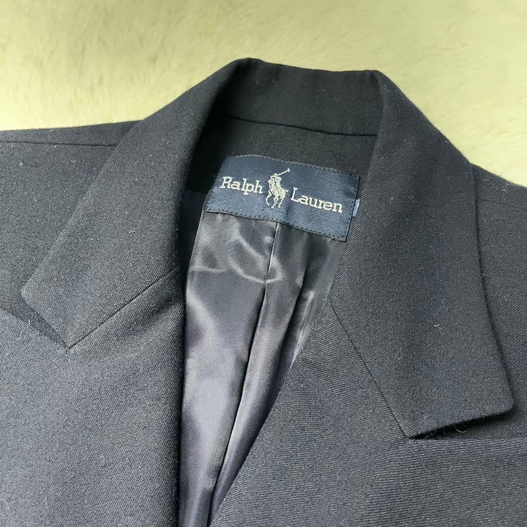 ラルフローレン　紺ブレ　金ボタン　ダブル　11号
