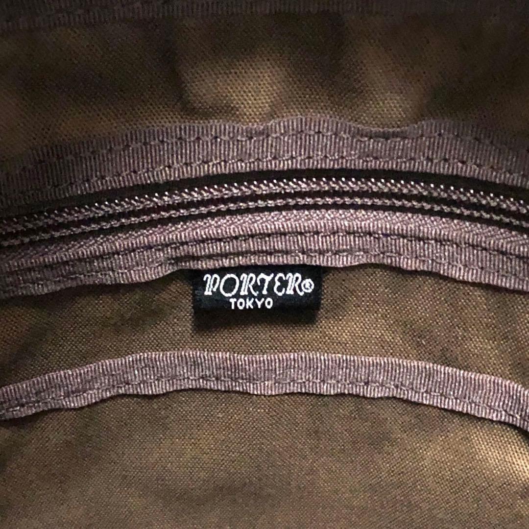 美品✨人気 ポーター フリースタイル ミニボストンバッグ 大容量 キャメル