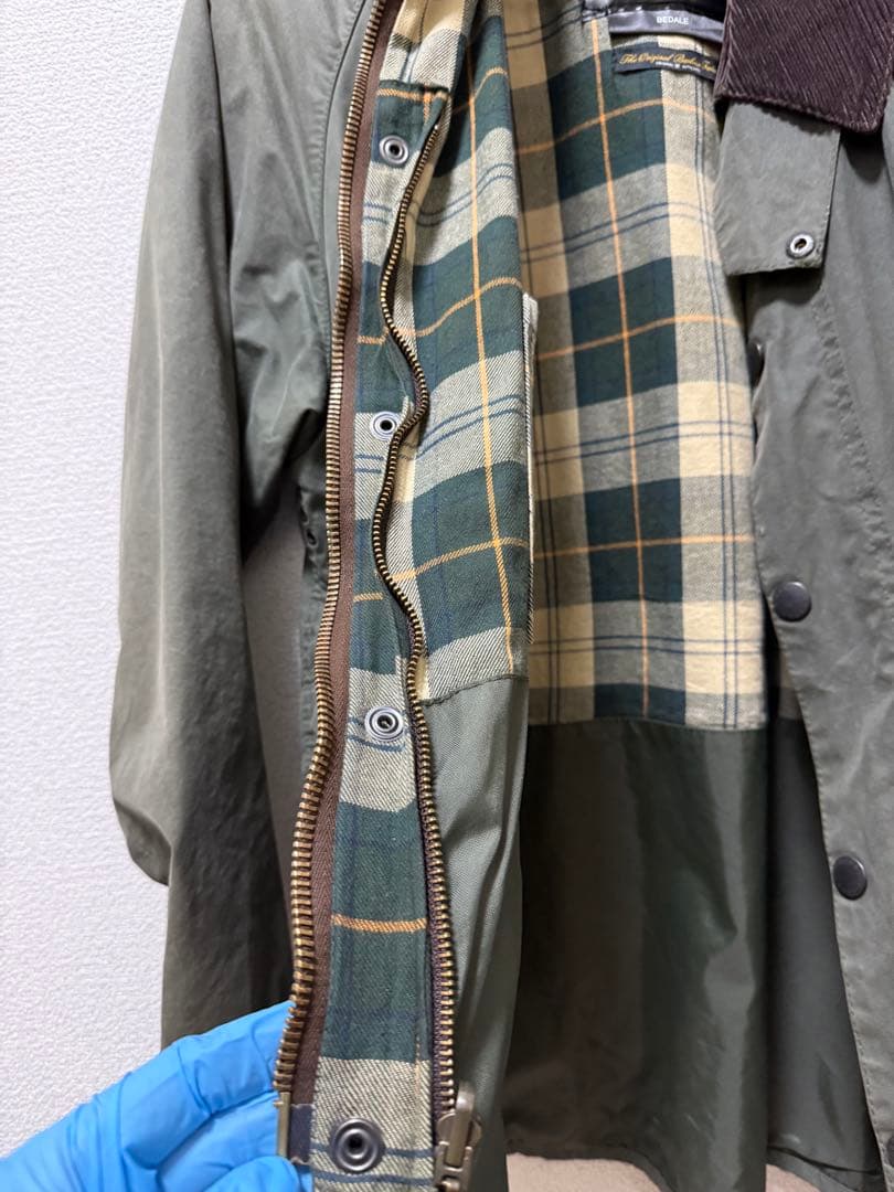 S様ご購入　バブアー Barbour BEDALE ビデイル 42 英国製