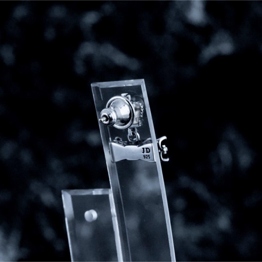 美品!ジャスティンデイビス クラウンリボンピアス