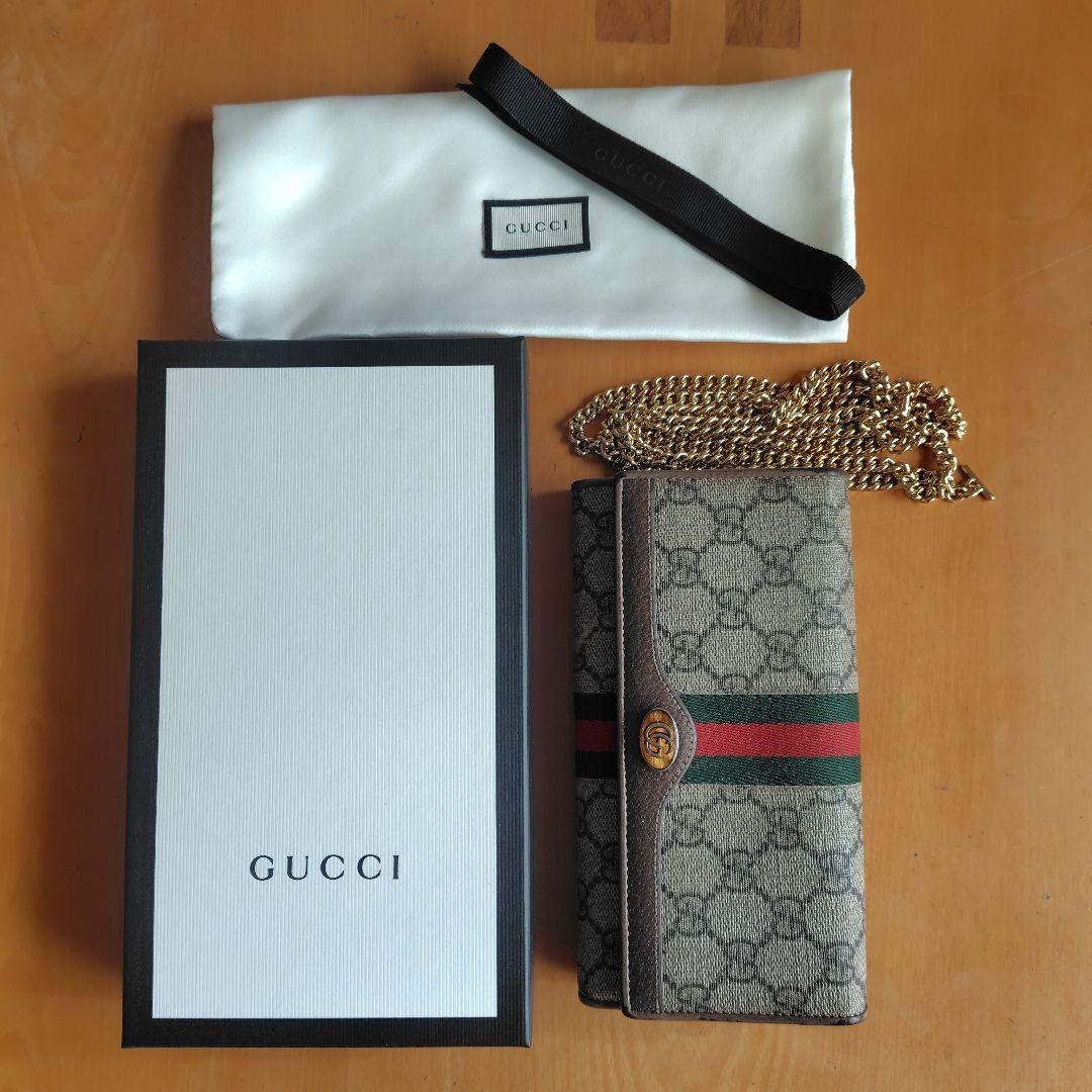 GUCCI GGキャンバス 長財布