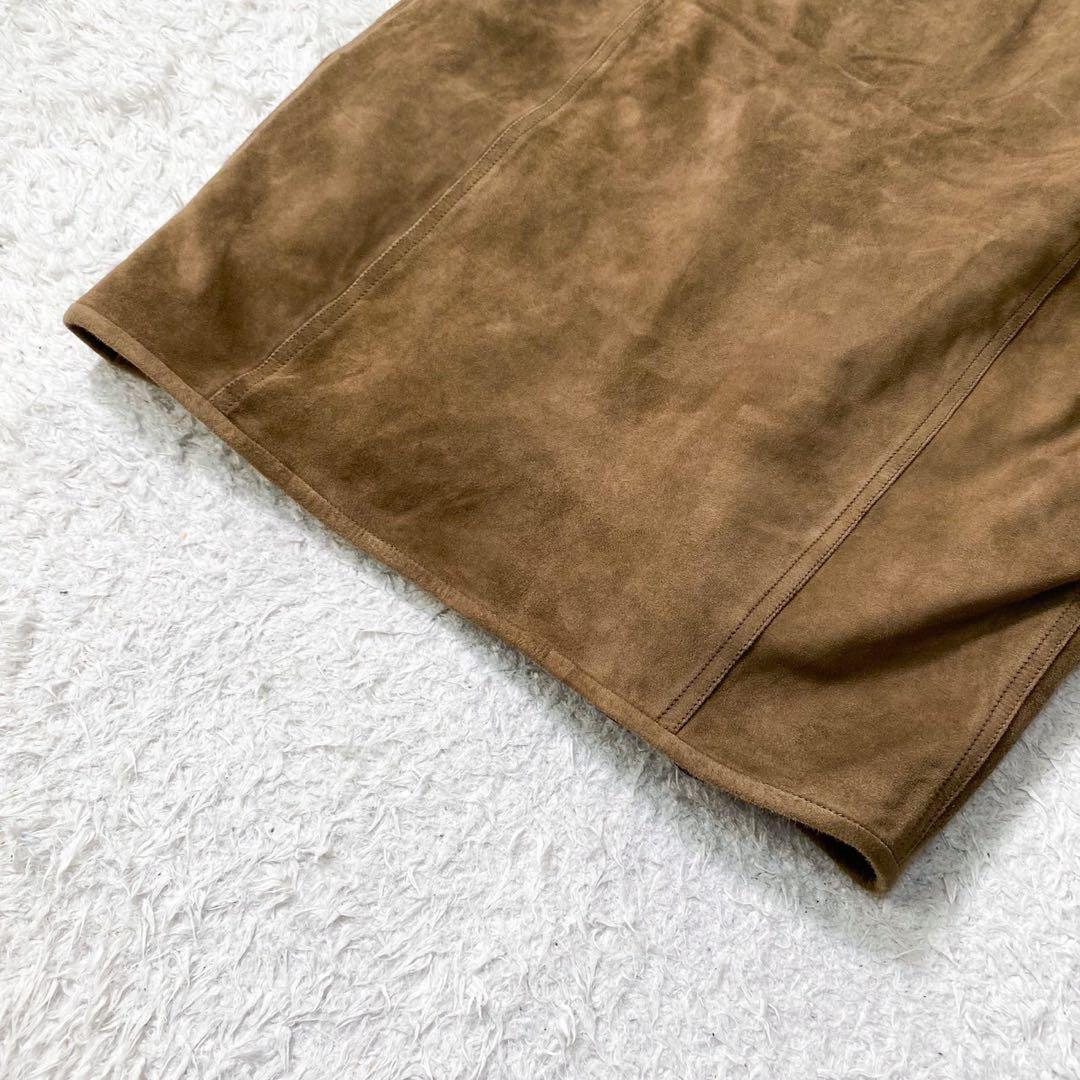 極美品！グッチ レザーベストGG金ボタン 裏地総ペイズリー柄 ヴィンテージXL