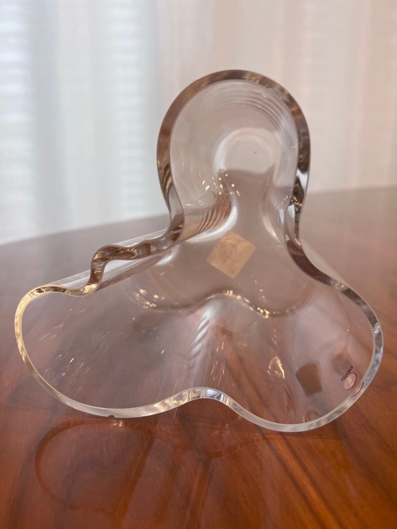  アルヴァ・アアルトコレクションベース120mm クリア 花瓶