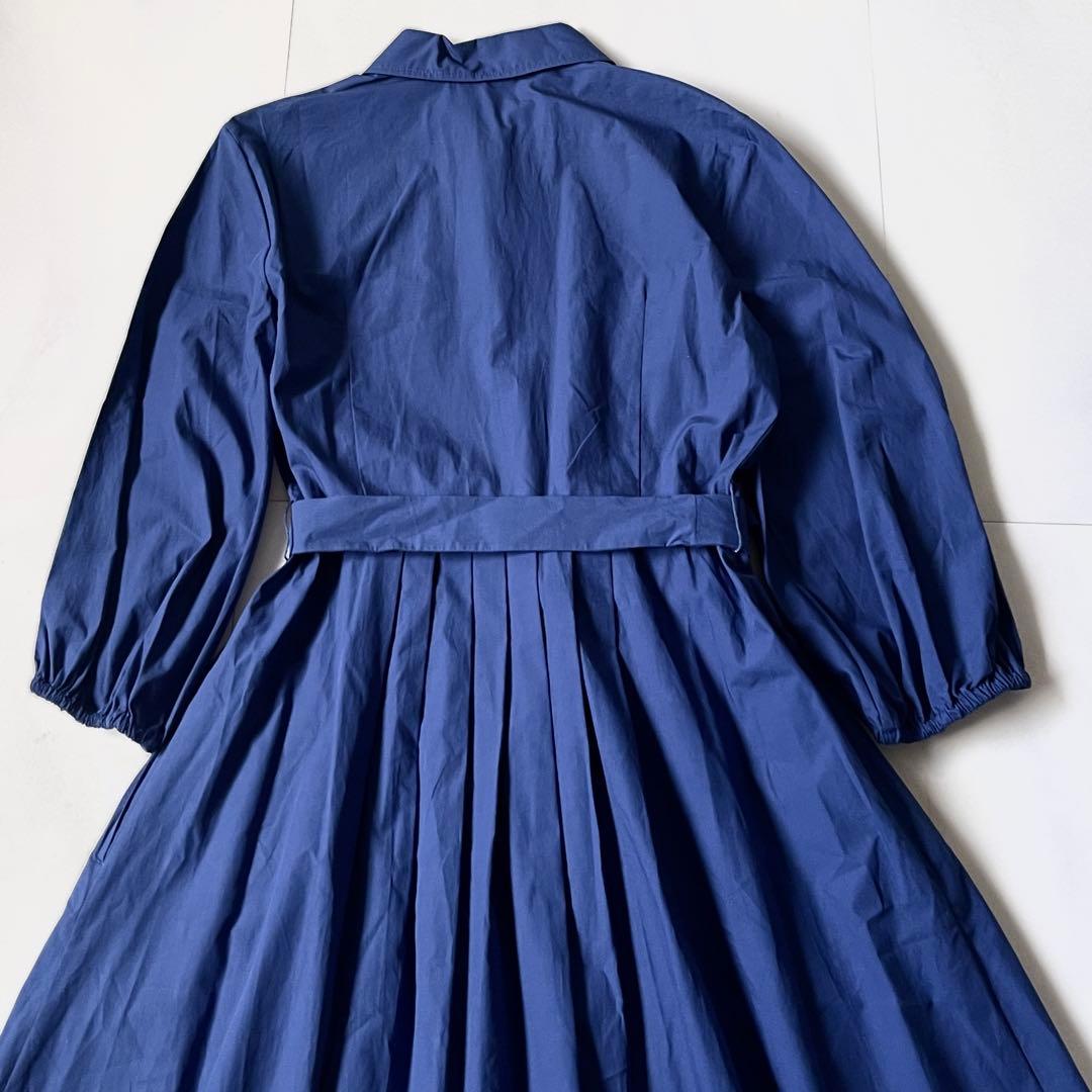 2023 未使用級✨ マックスマーラ シャツワンピース ベルト マキシ丈 40