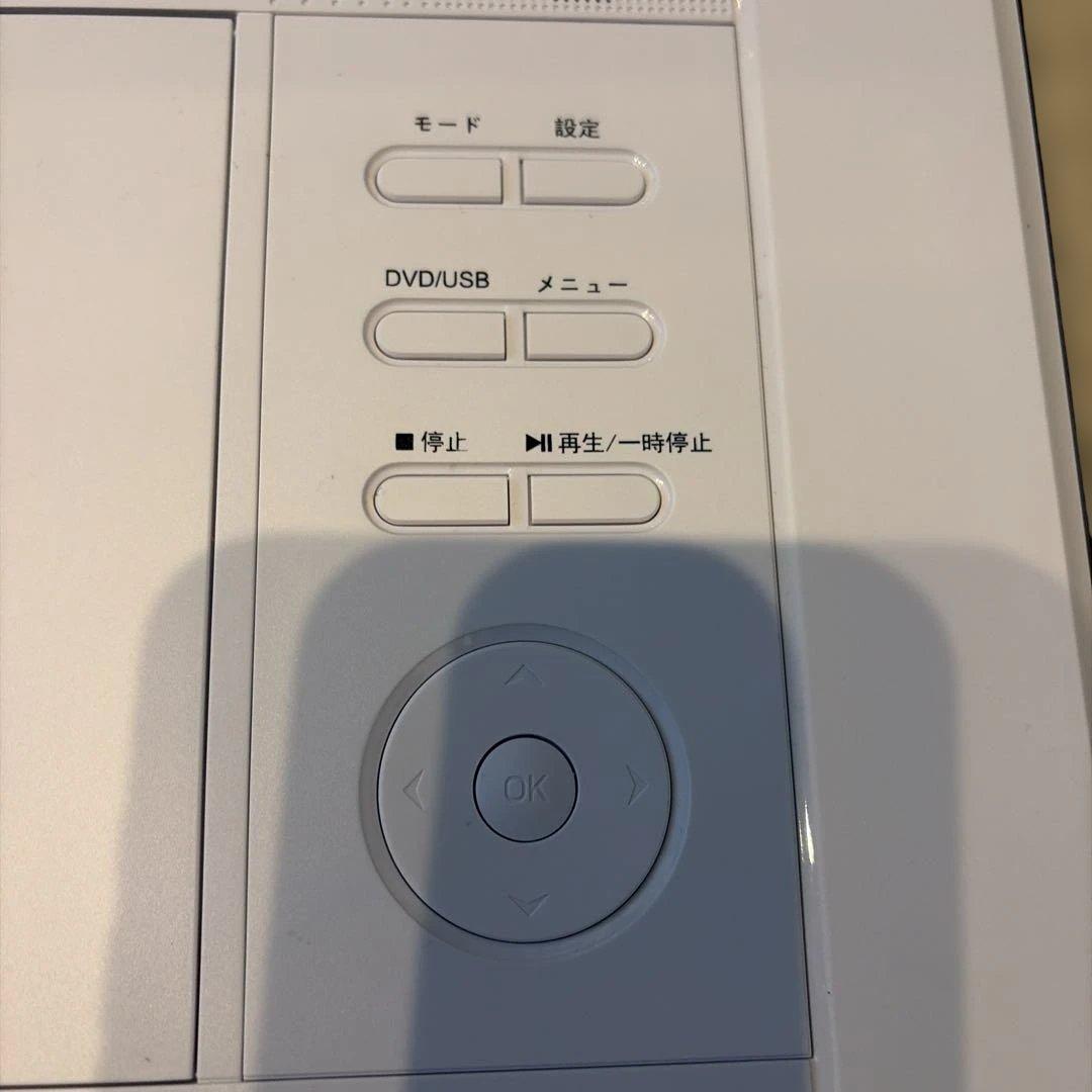 使用回数5回ほど　ASUTAS ポータブルdvdプレーヤー