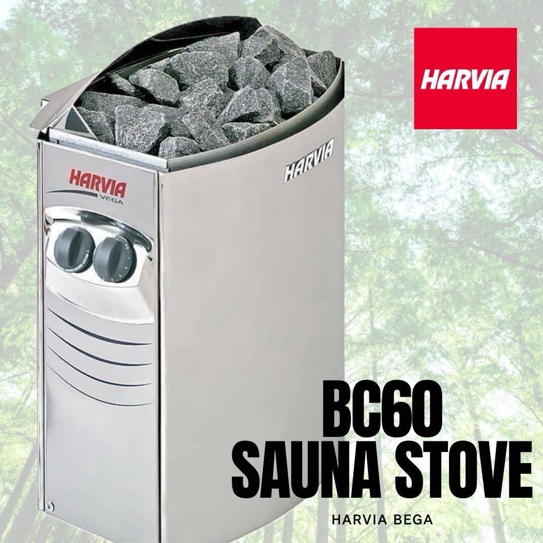 HARVIA 電源コード有ハルビア サウナストーブ 220V VEGA BC60