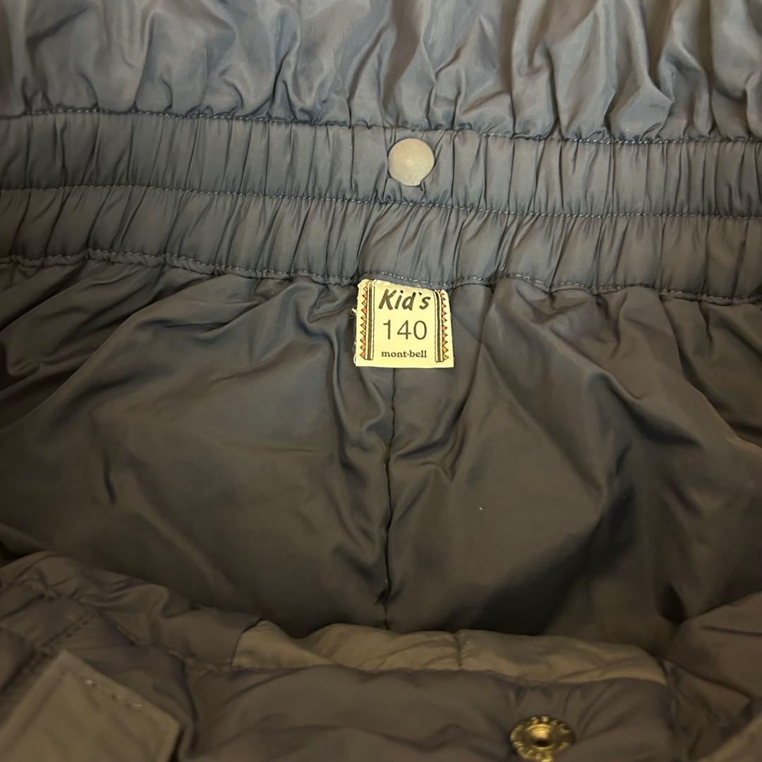 mont-bell モンベル 子供用スキーウェア上下セット 140