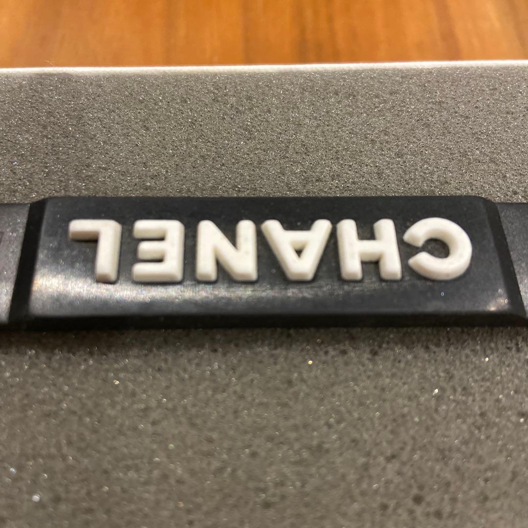 CHANEL シャネル　ラバー　ロゴ　ブレスレット　ベルト