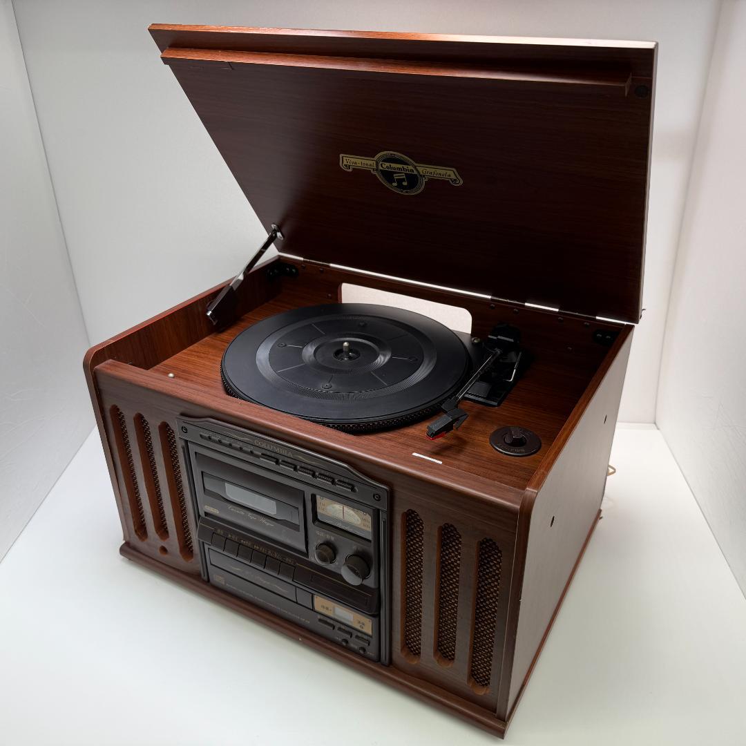 コロンビア GP-28 CD/カセット/レコード/ラジオ 動作確認済み