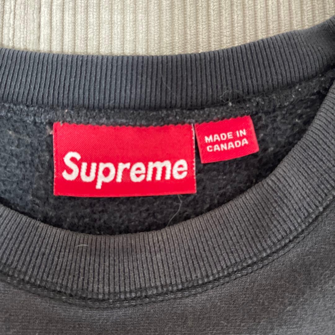 し*ん様 【初期】Supreme ボックスロゴ　XLブラック スウェット