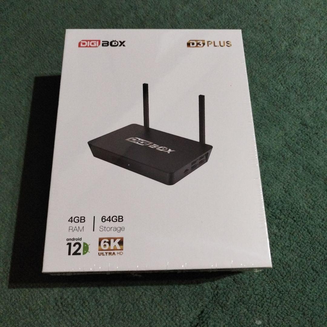未使用　Digi Box D3 PLUS 6K Ultra HD