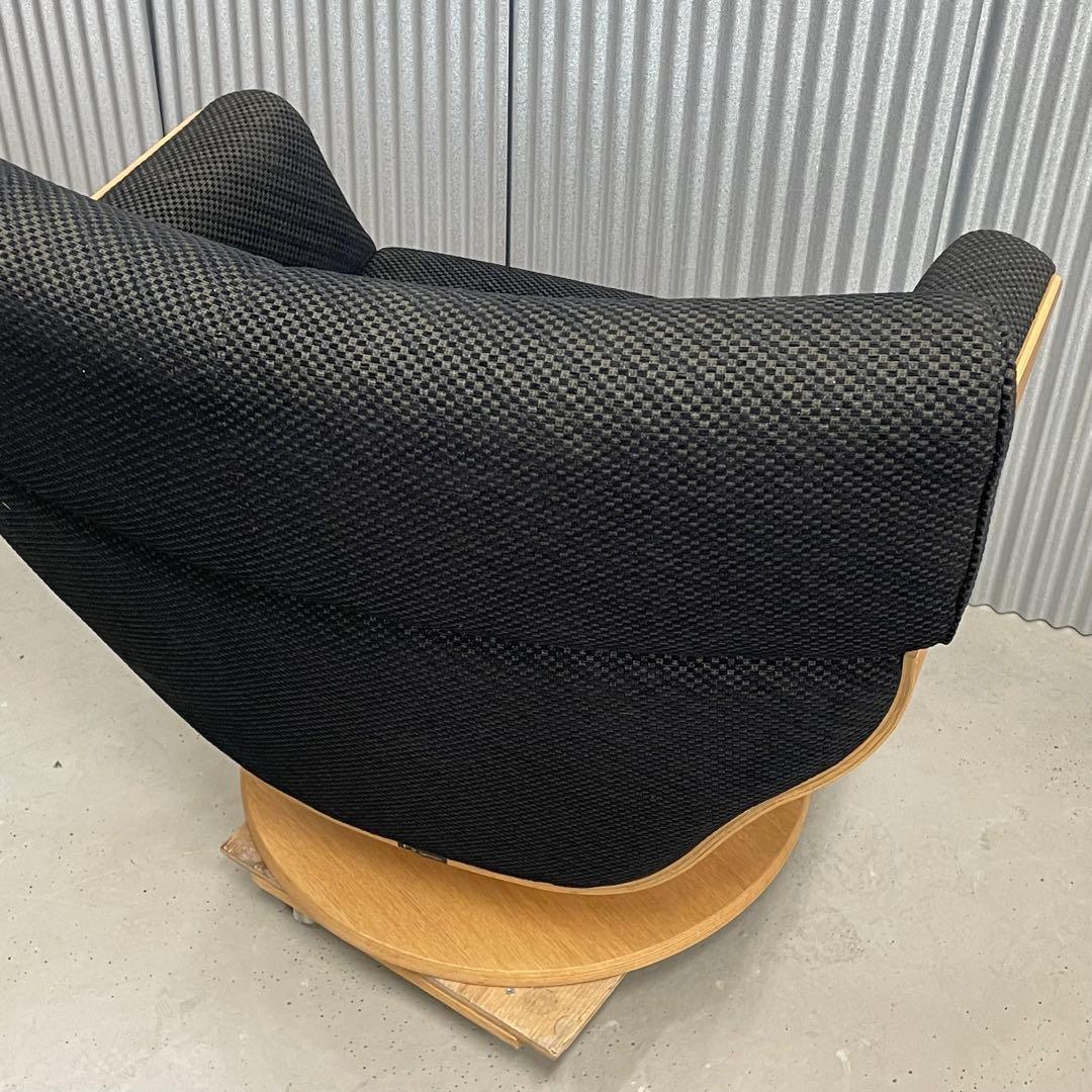 【冨士ファニチア】 Tapio タピオ　パーソナルチェア 回転式 木製フレーム