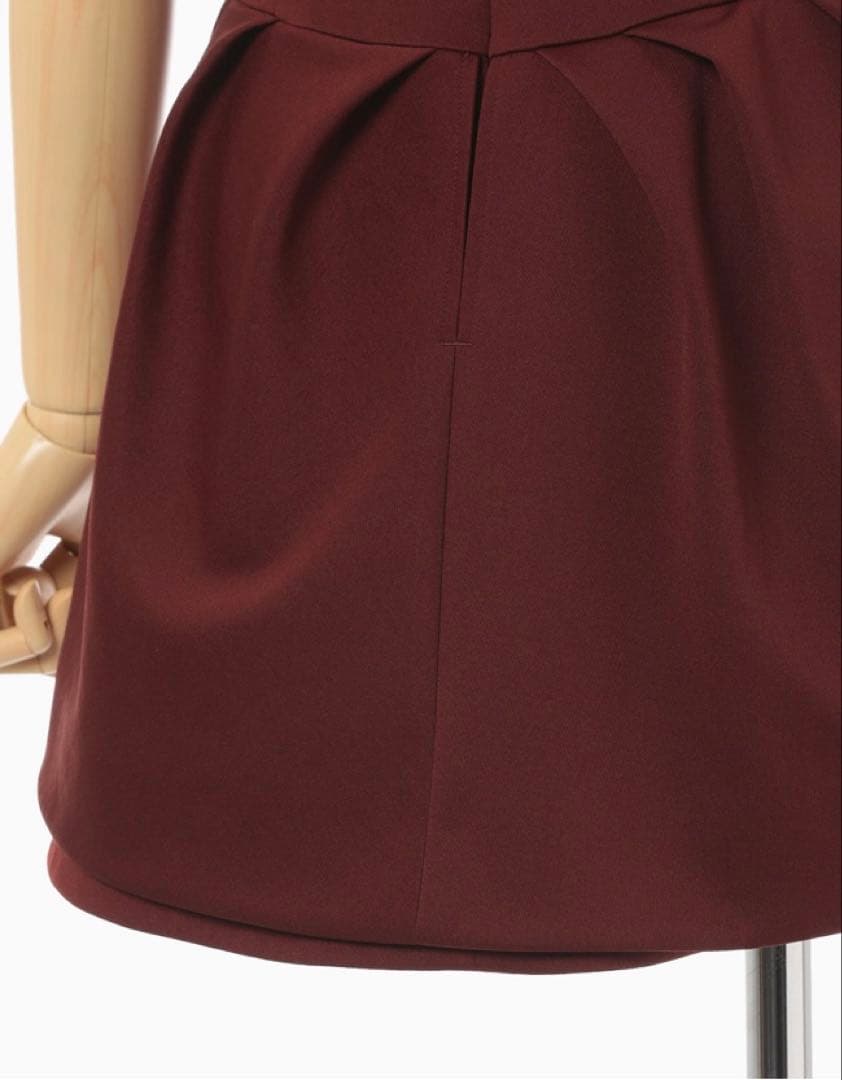 マメクロゴウチ Mame Kurogouchi 2025ＦＷ ビスチェ