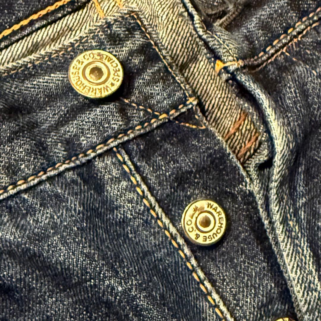 WAREHOUSE[ウエアハウス] Lot.900 W38 鬼ヒゲ ハチノス