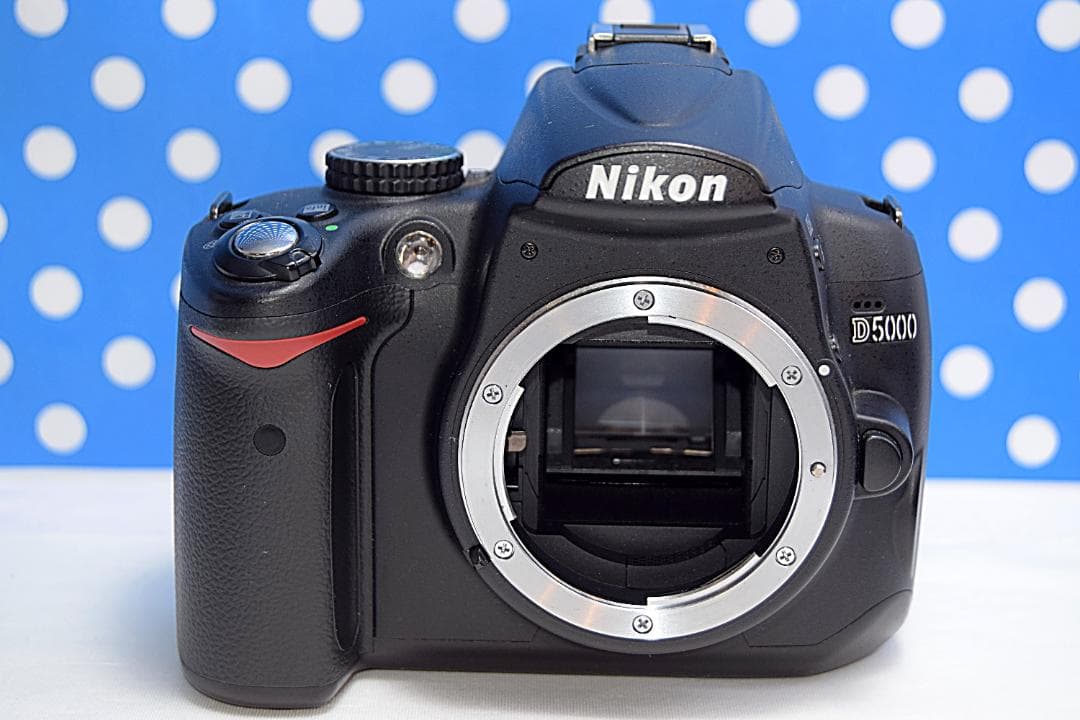 ✨美品・軽量✨初心者オススメ✨Nikon ニコン D5000 一眼レフカメラ✨