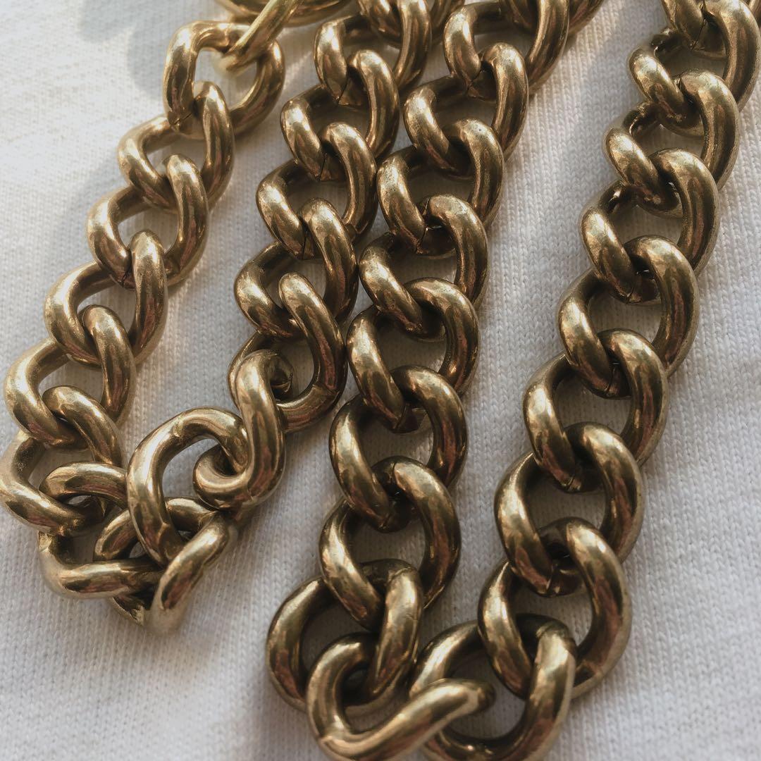 専用 真鍮小豆ウォレットチェーン×5 真鍮ナスカンウォレットチェーン×10