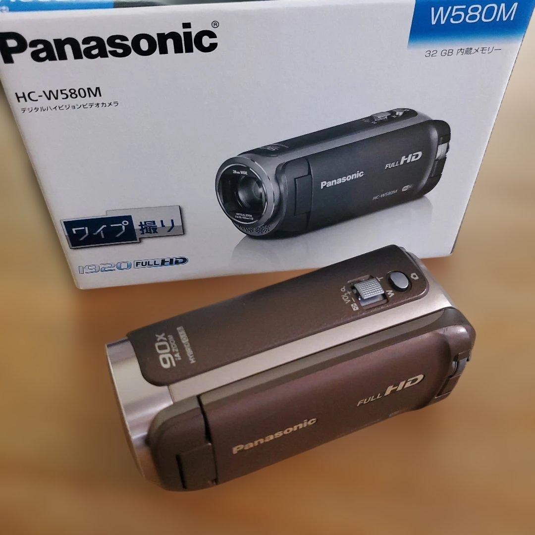panasonicデジタルハイビジョンビデオカメラHC-W580M