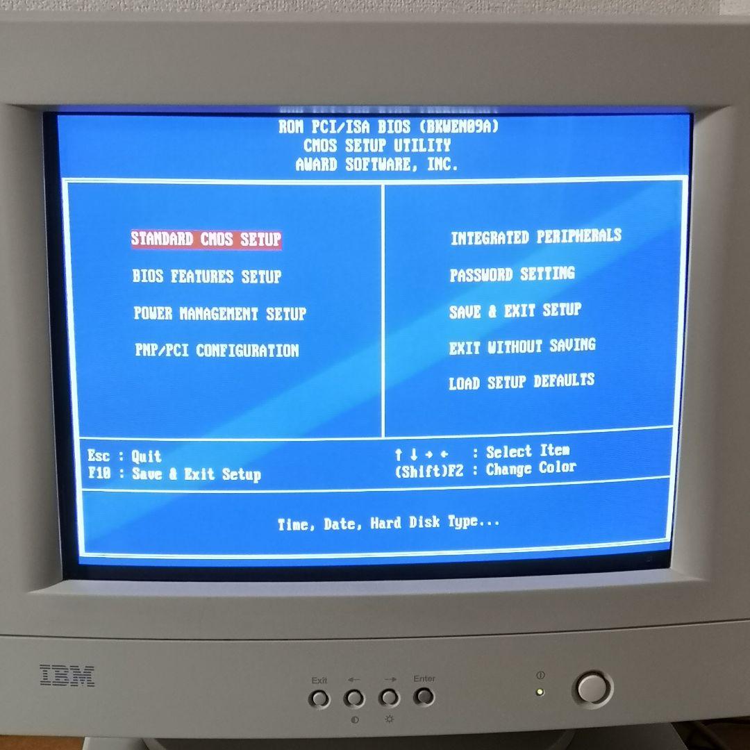 【極美品】IBM Aptiva D1J 2156デスクトップパソコン本体 レトロ