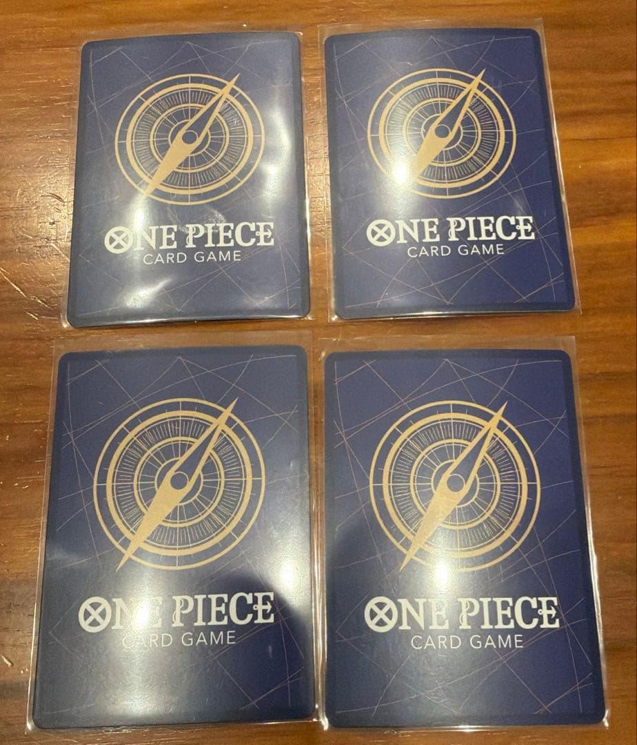 バンダイカードゲームフェス　24-25　限定　ルフィ　プロモ　4枚セット