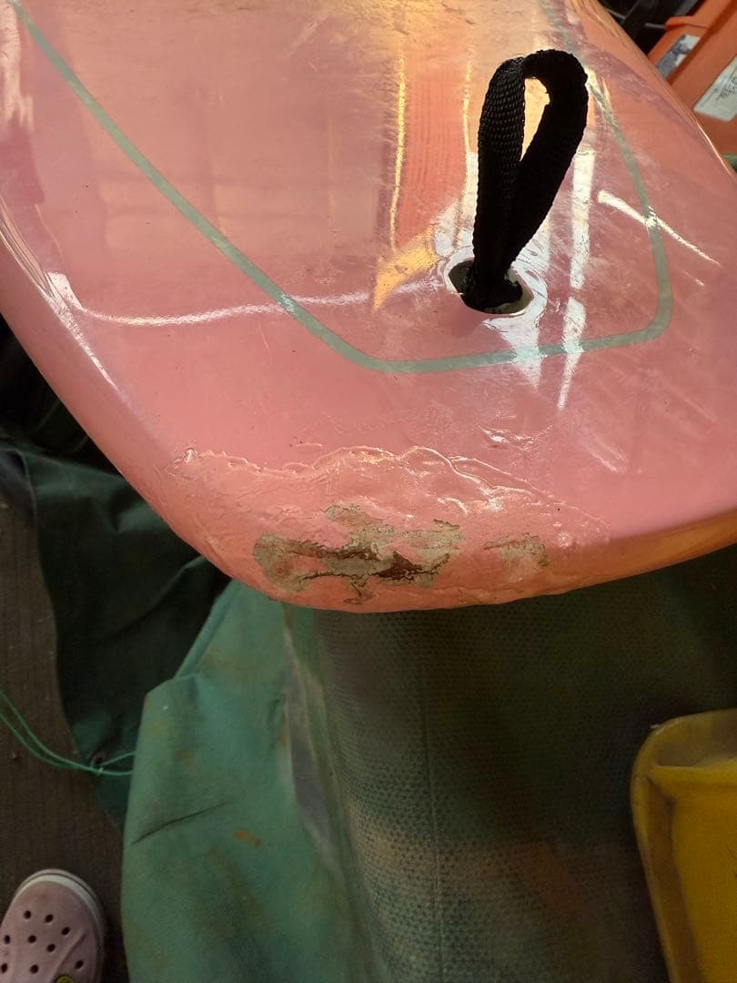 ピンク ロングボード サーフボード 手渡し限定