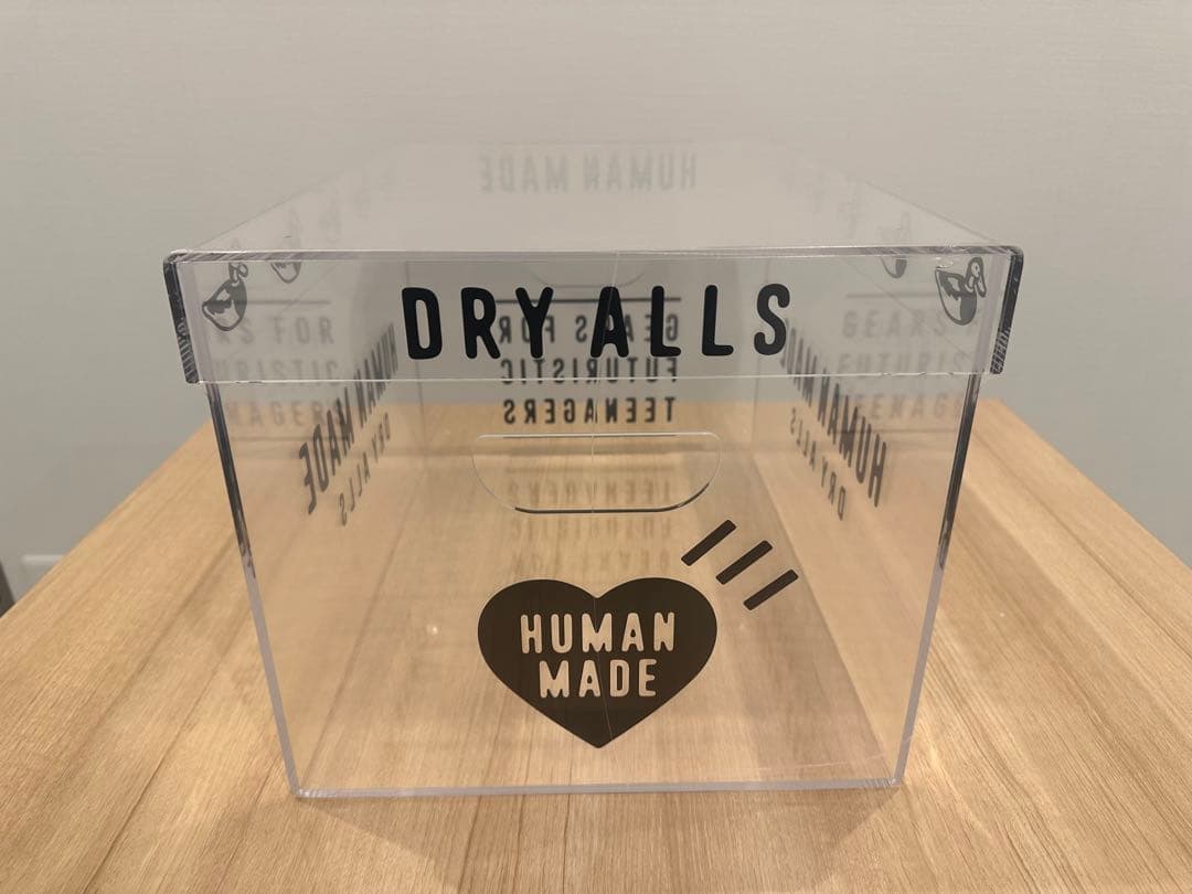 ヒューマンメイド HUMAN MADE アクリルファイルボックス 透明