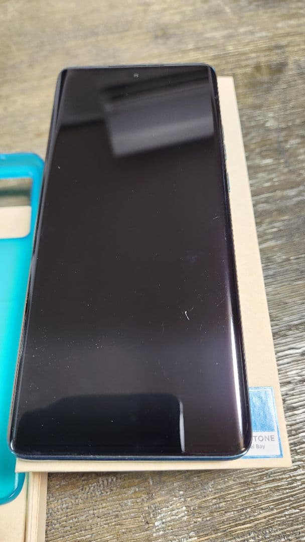 motorola edge 40 neo 青 ケース付き