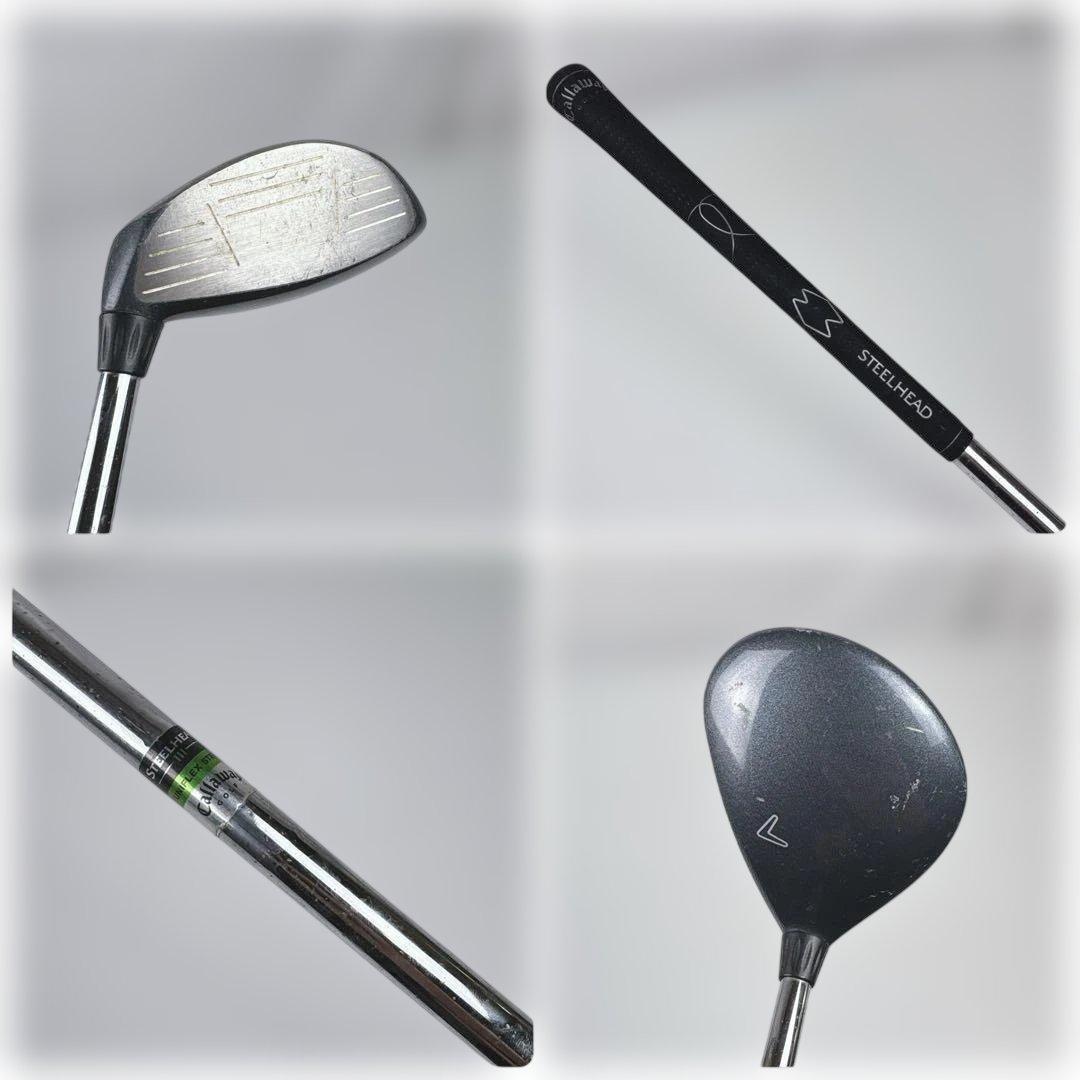 【激安‼️】男性右利き ゴルフクラブセット キャディバッグ付き キャロウェイ