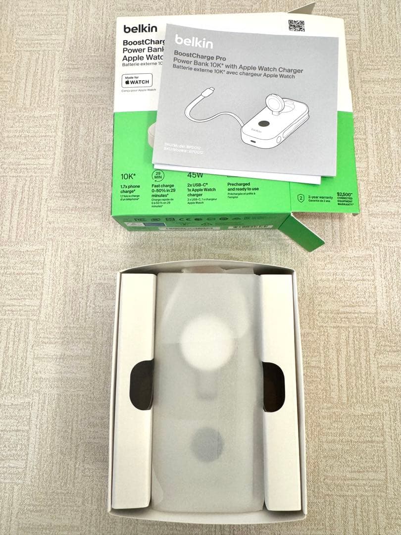 【新品未使用】 Belkin BoostCharge Pro 10000mAh