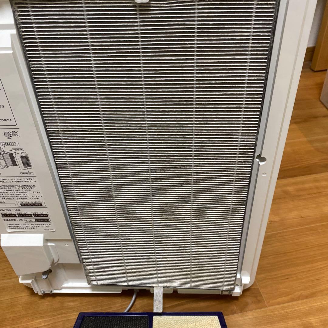 シャープ 加湿空気清浄機 KI-JX75-W プラズマクラスター2019年式