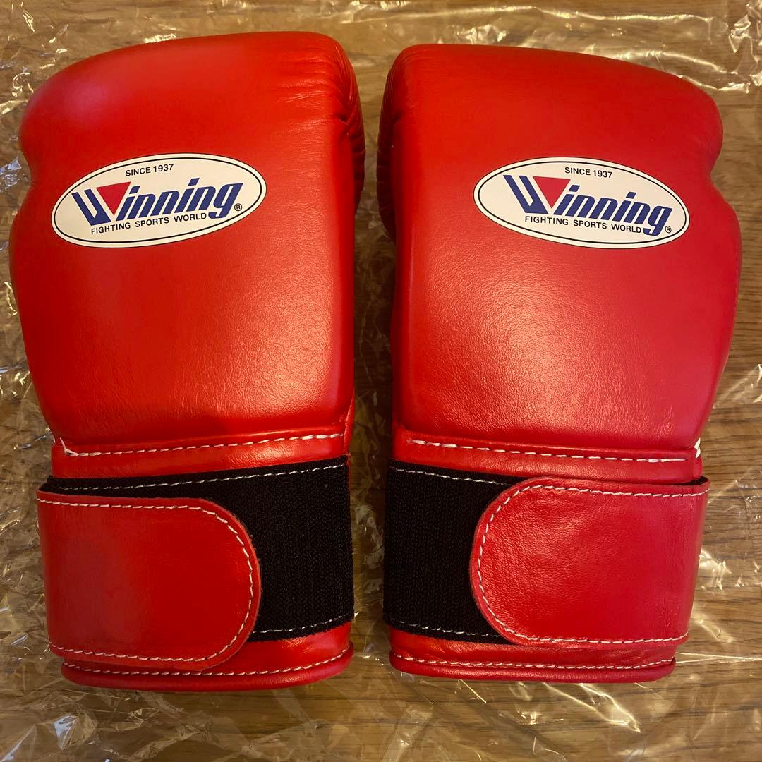 【正規品】Winning ボクシンググローブ 8 oz レッド