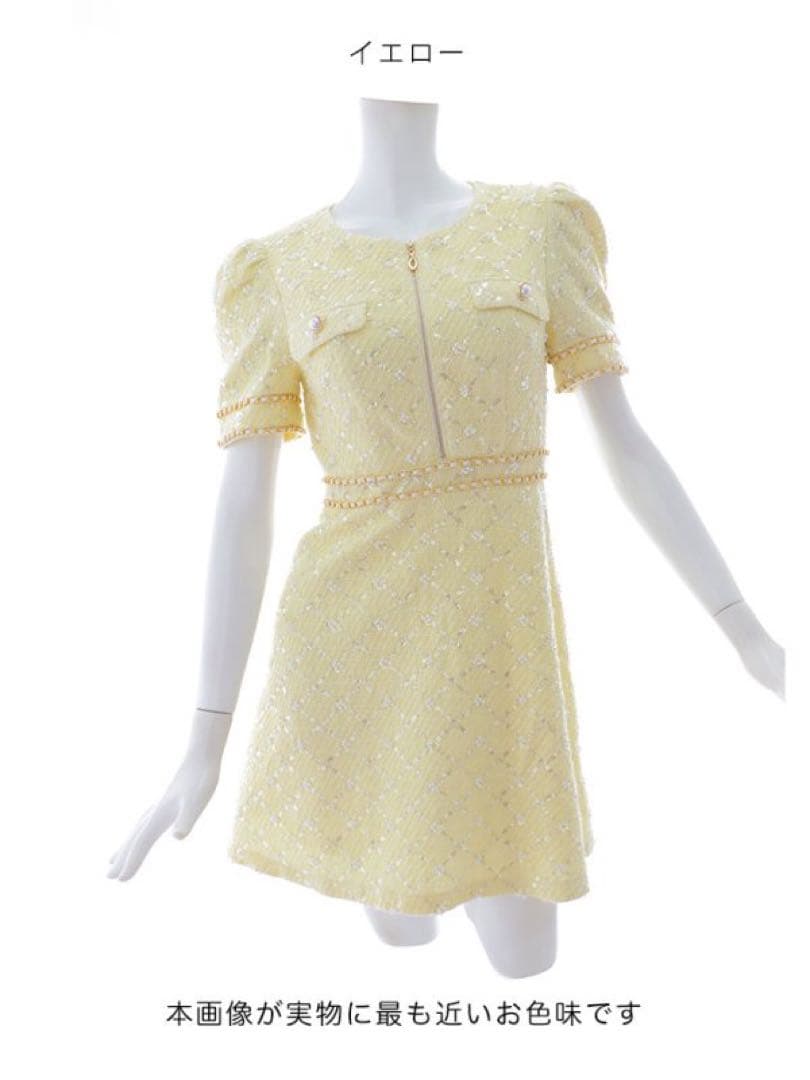 jewels ジュエルズ　フロントジップワンピース