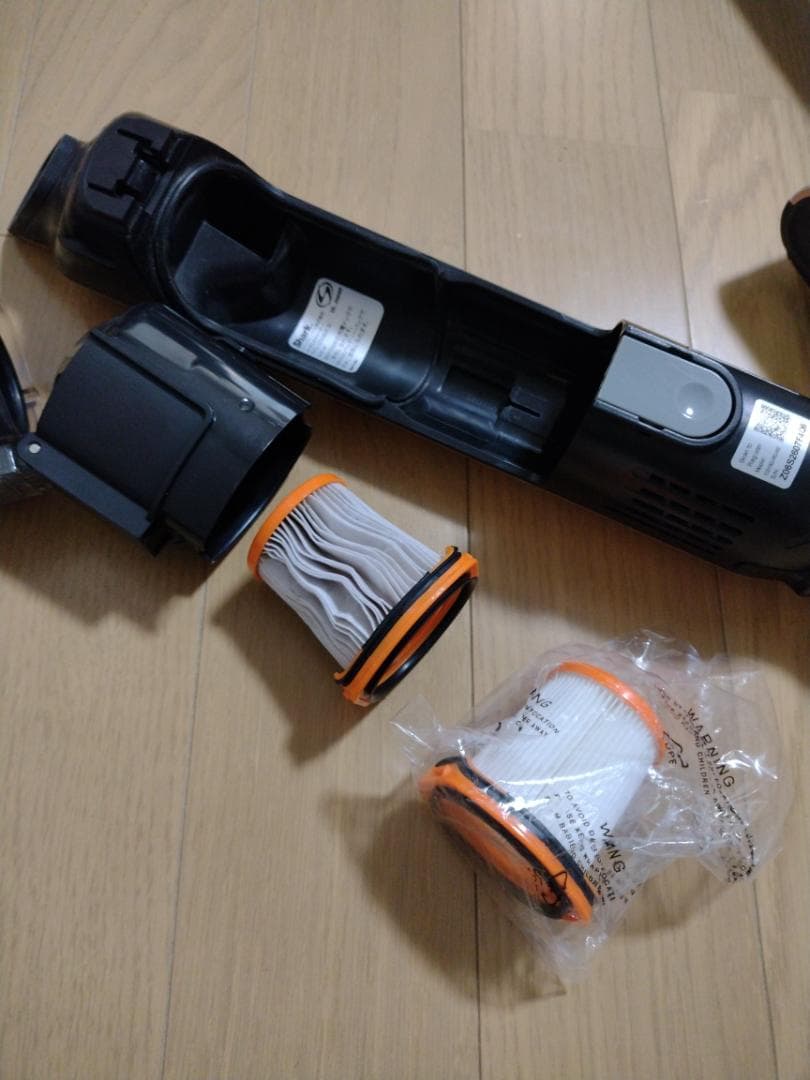 シャーク★コードレスクリーナー★CS150JRGAE★バッテリー新品と大差なし