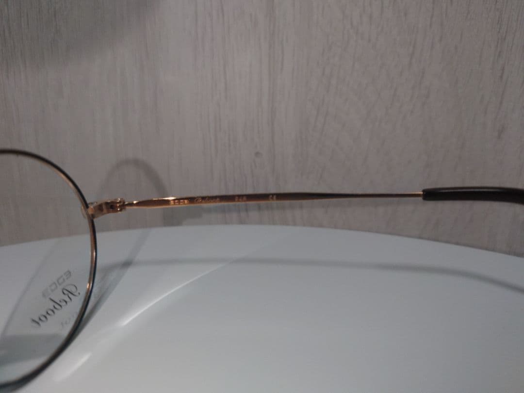新品　チタンフレーム　Reboot948　美品　メガネ