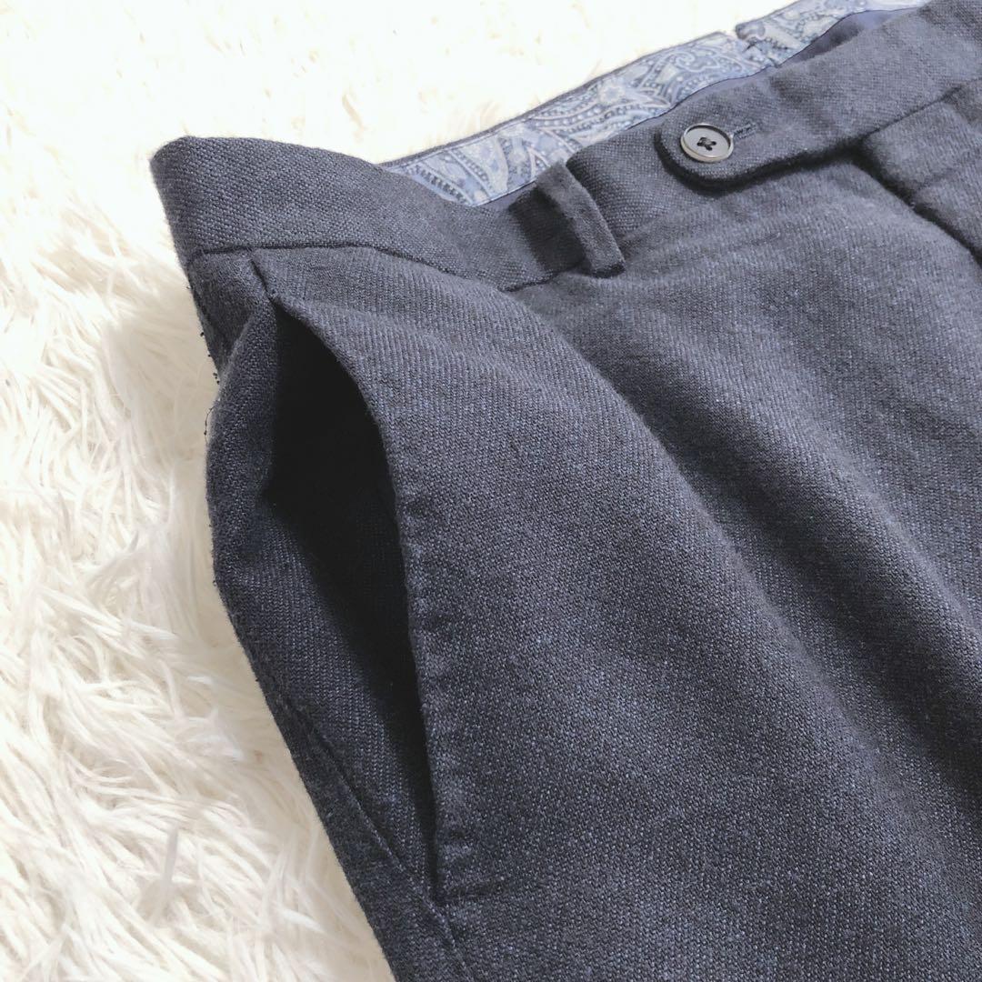 大きいサイズLL✨エトンネ スーツ セットアップ ビジネス セレモニー濃紺伊生地